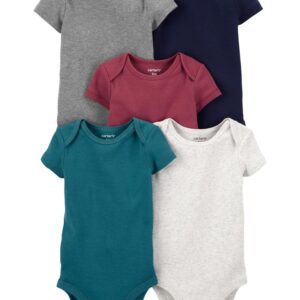 CARTER'S   ABY B 5PC BODYSUIT- SOLID $31.35 VAT