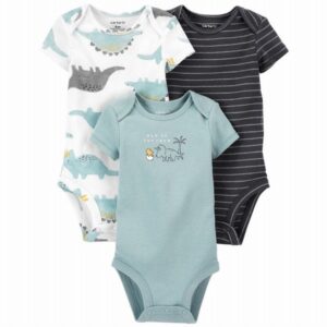 CARTER'S   BABY B 3PC BODYSUIT-BLUEDINO  $21.29 VAT