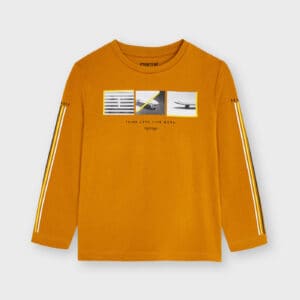 MAYORAL  GOLDENROD LONG SLEEVES T-SHIRT  $22.66  VAT