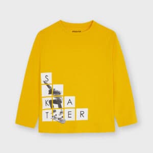 MAYORAL  MUSTARD LONG SLEEVES T-SHIRT  $23.07 VAT