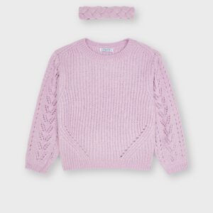 MAYORAL  LILAC SWEATER & ACCESORY  $56.95 VAT