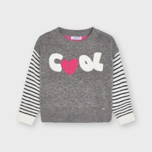 MAYORAL  PINK COOL APPLIQUE SWEATER  $48.35 VAT