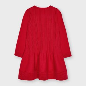 MAYORAL    RED SWEATER  FLARE L/S DRESS  $69.47  VAT