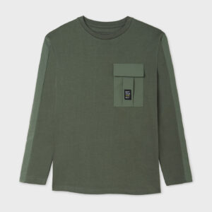 MAYORAL  TWEEN B OLIVE  DESIGN LONG SLEEVES &POCKET  $29.37 VAT