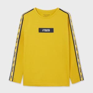 MAYORAL  TWEEN B  MUSTARD #YOUTH LONG SLEEVE T-SHIRT  $25.91 VAT
