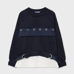 MAYORAL TWEEN G NAVY DESIGN PULLOVER $53.30 VAT