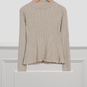 ABEL & LULA  BEIGE SPARKLE SWEATER $65.67 VAT