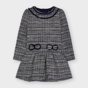 MAYORAL  NAVY TWEED DRESS  $78.71 AT