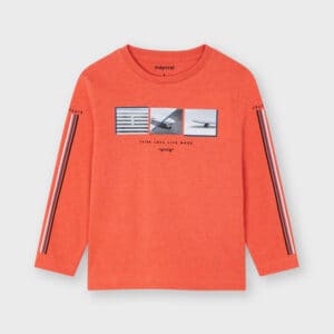 MAYORAL CORAL LONG SLEEVE T-SHIRT  $22.66  VAT