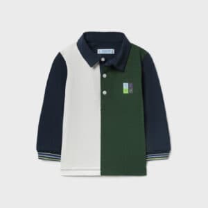 MAYORAL  BABY B GREEN  LONG SLEEVES POLO  $35.31 VAT