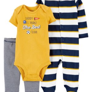 CARTER'S   BABY B  3PC  MPS DADDY SET  $28.22 VAT