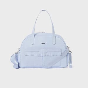 MAYORAL - BABY HANDBAG  WITH PACIFIER HOLDER&PYJAMAS BAG   $112.59  VAT