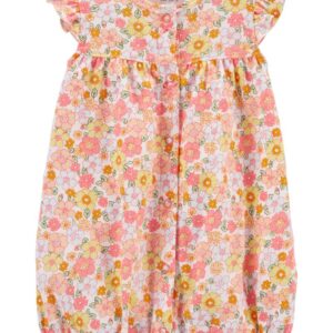 CARTER'S  BABY G 1PC PINKFLORALMULTI  SNAP UNDER  $15.68 VAT