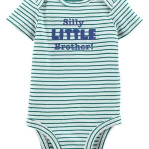 CARTER'S  BABY B SLOGAN  LILBRO BODYSUIT  $12.54 VAT