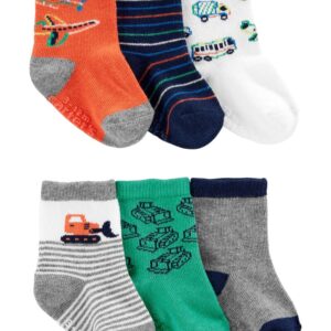 CARTER'S  6 PK SOCK PLANES $19.47 VAT