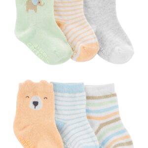 CARTER'S 6 PK BOOTIE ANIMALS $16.17 VAT