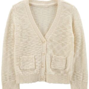 OSHKOSH  TODDLER G BEIGE LONG SLEEVES CARDIGAN   $37.29 VAT