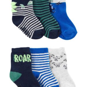 CARTER'S  6 PK DINOS SOCKS  $19.47 VAT