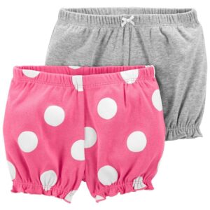 CARTER'S  BABY G 2PK PINKDOT SHORTS  $21.62 VAT