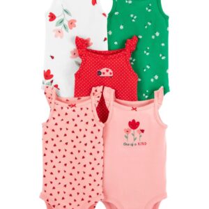 CARTER'S  5PK ONE-OF-A-KIND ONESIES $31.35 VAT