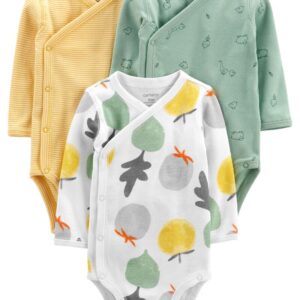 CARTER'S   BABY NEUTRAL 3PK VEGGIE L/S BODYSUIT $29.04 VAT