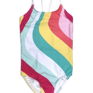 APPAMAN  RAINBOW STRIPES TAYLOR SWIMSUIT  $66.00 VAT