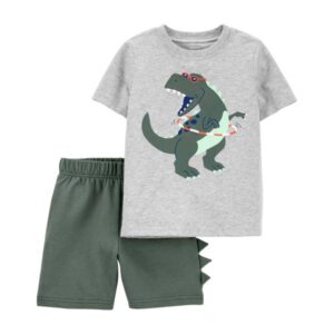 CARTER'S  BABY B 2PC HULA DINO SET  $25.25 VAT