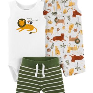 CARTER'S  BABY B 3PC WILDLY CUTE! SET  $28.05 VAT