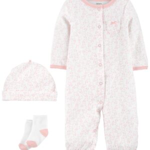 CARTER'S   BABY G PINK TAKEMEHOME SET $26.90 VAT