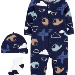 CARTER'S   BABY B NAVY TAKEMEHOME SET $26.90 VAT