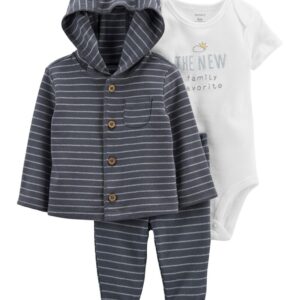 CARTER'S BABY B 3PC CARDI SET THE NEW FAMILY FAVORITE  $26.90 VAT
