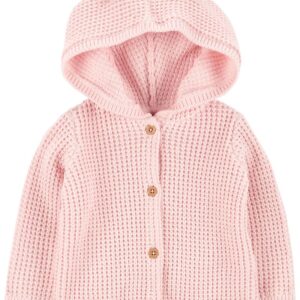 CARTER'S   BABY G PINK- 02 HOODED CARDIGAN $33.66 VAT