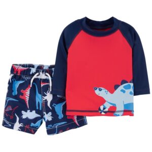 CARTER'S  BABY B 2PC RG DINO SWIMWEAR  $34.32 VAT