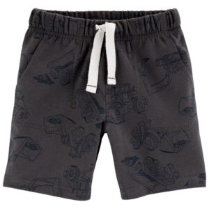 CARTER'S  TODDLER B GREY TRACTORS SHORTS  $12.10 VAT