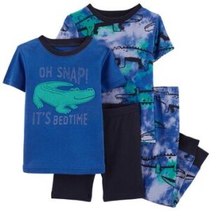 CARTER'S  BABY B 4 PC GATOR SLEEPWEAR  $36.63 VAT