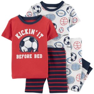 CARTER'S  BABY B 4PC SPORTS SLEEPWEAR  $36.63 VAT