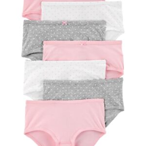 CARTER'S   G   7-PACK BASIC PINK UNDIES VAT $30.03