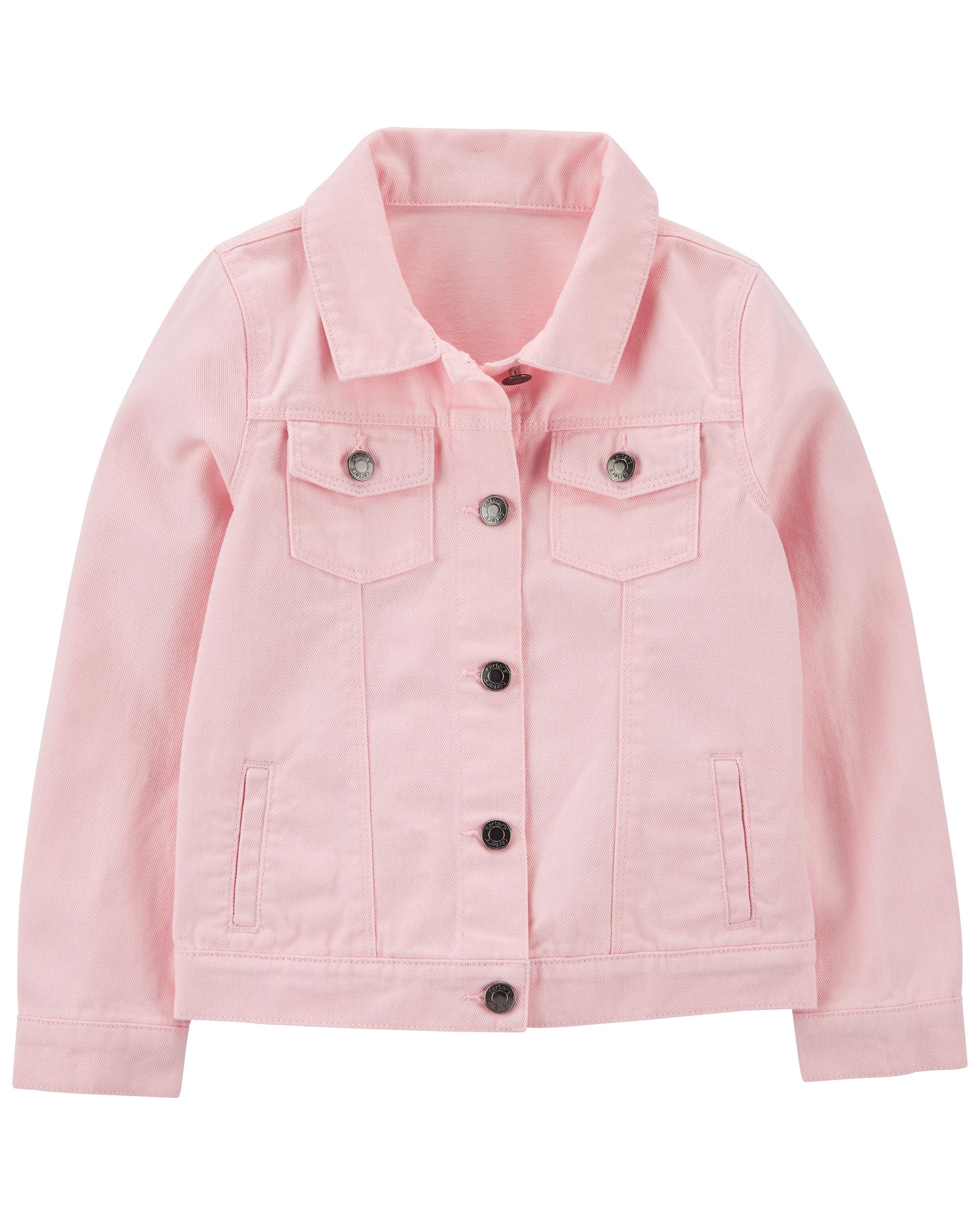 Cecil Cool Pink Denim Jacket - Sixty Three Boutique