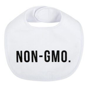 STEPHAN BABY  WHITE NON-GMO BIB 3-12MO  $14.85 VAT