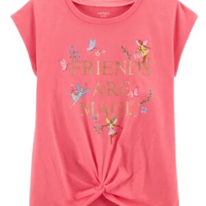 CARTER'S  GIRL PINK FRIENDS ARE MAGIC TOP $18.65 VAT