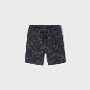 MAYORAL  B GRAY SOFT DENIM CAMOUFLAGE BERMUDA   $44.22 VAT