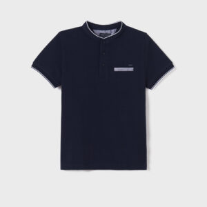 MAYORAL  TWEEN B SHORT SLEEVES TRIM-POCKET POLO  $44.22 VAT