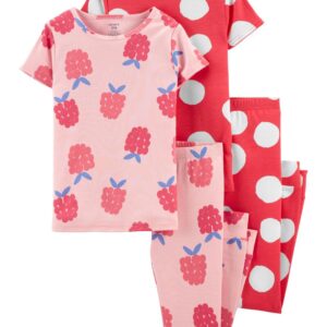 CARTER'S  G 4PC PINK RASPBERRIES SLEEPWEAR  $44.88 VAT