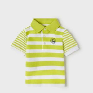 MAYORAL  BABY B SHORT SLEEVE STRIPE POLO  $30.03 VAT