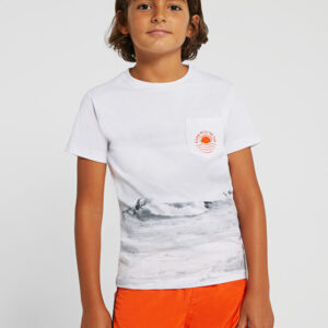 MAYORAL  TWEEN B WHITE-RISING WITH THE SUN- S/S   T-SHIRT   $24.75 VAT