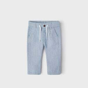 MAYORAL  BABY B  LONG STRIPED LINEN PANTS  $42.57 VAT