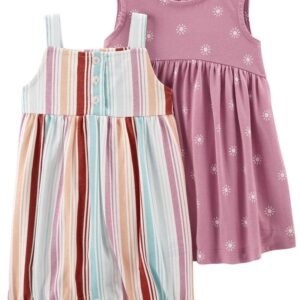CARTER'S  BABY G 2PCS  MULTI-STRIPE SET  $31.35 VAT