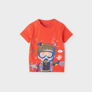 MAYORAL  BABY B  S/S  SANDIA ''SCUBA'' T-SHIRT  $23.10 VAT