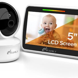 IFAMILY -WHITE VIDEO BABY MONITOR WITH CAMERA & AUDIO  $197.98 VAT