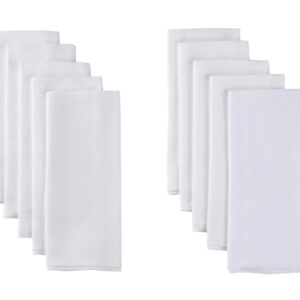 GERBER  WHITE CLOTH DIAPERS 10-PACK  $33.25  VAT